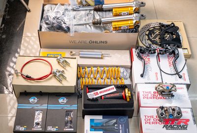 Anh em dọn tay ga tham khảo combo này nhé! #ttracing #Brembo #Ohlins